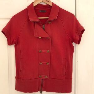 Terry cloth Armani Exchange top